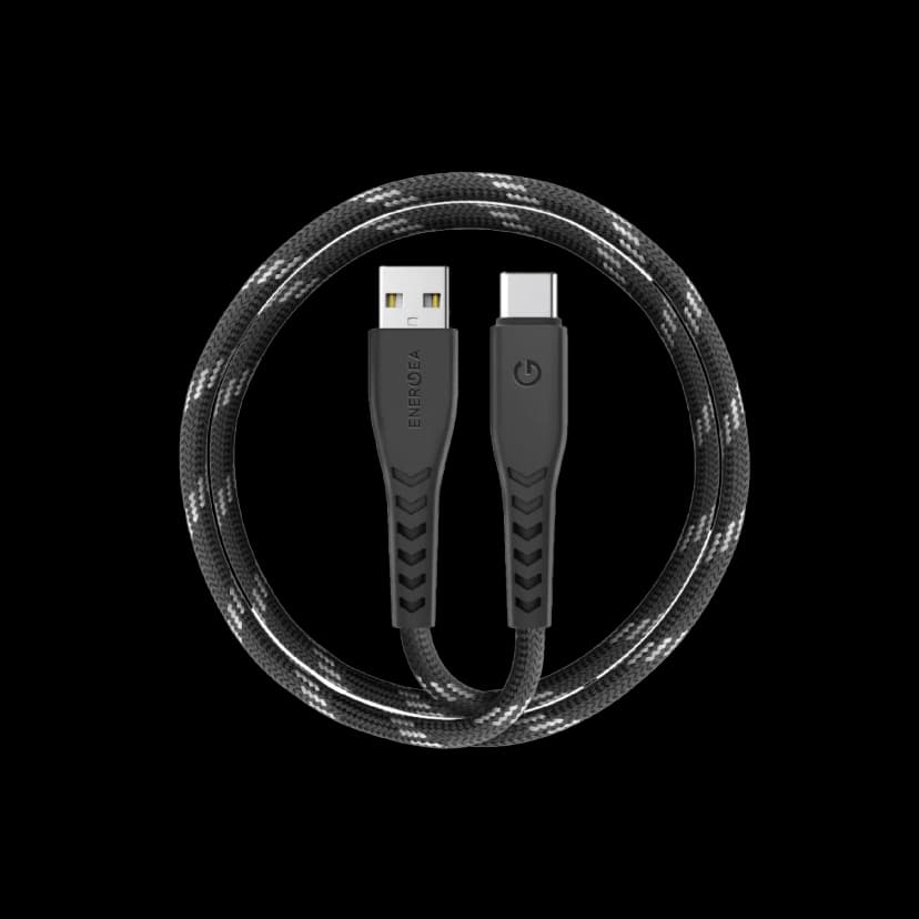 Energea NyloFlex USB 2.0 1.5M 5A USB to Type-C Hızlı Şarj Kablo