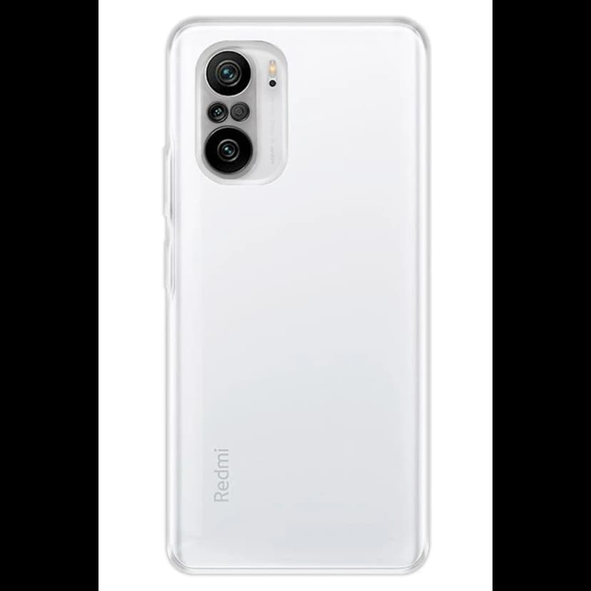 Newface Xiaomi Poco F3 Kılıf Deluxe 2mm Şeffaf Silikon