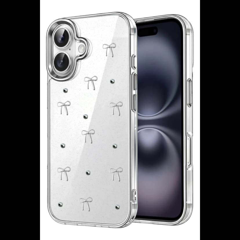 Newface Apple iPhone 16 Fiyonk Desenli Kapak