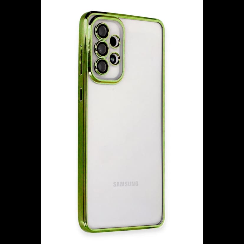 Newface Samsung Galaxy A73 5G Kılıf Razer Lensli Silikon