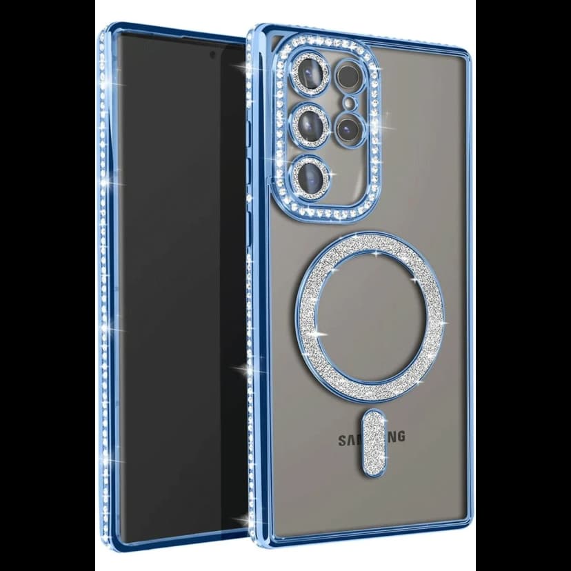 Newface Samsung Galaxy S25 Ultra Kılıf Joke Simli Magneticsafe Kılıf