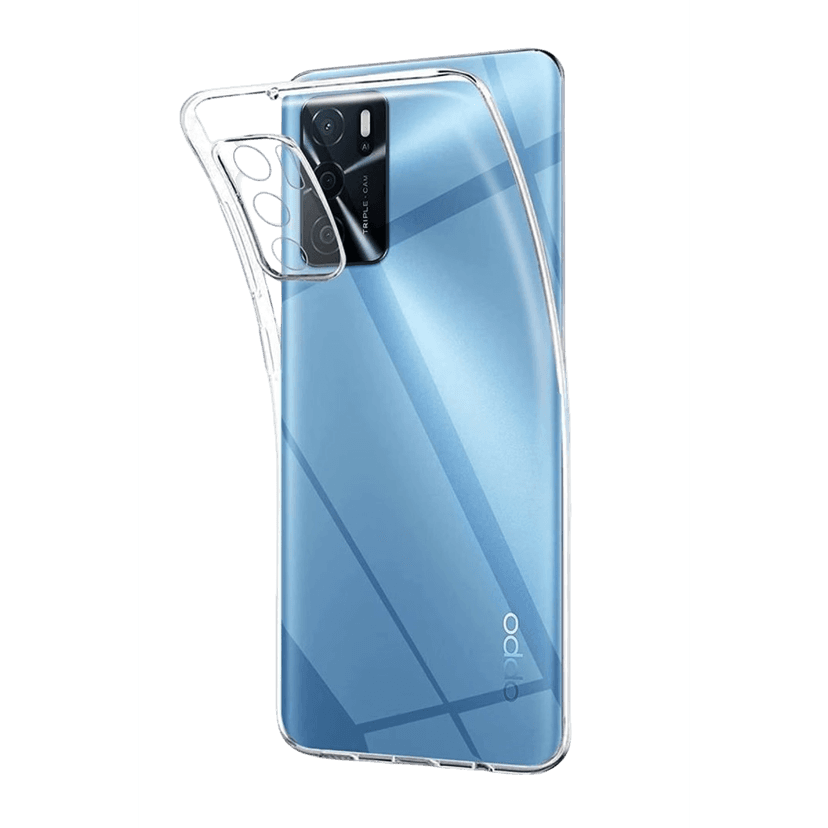 Newface Oppo A16 Kılıf Lüx Şeffaf Silikon