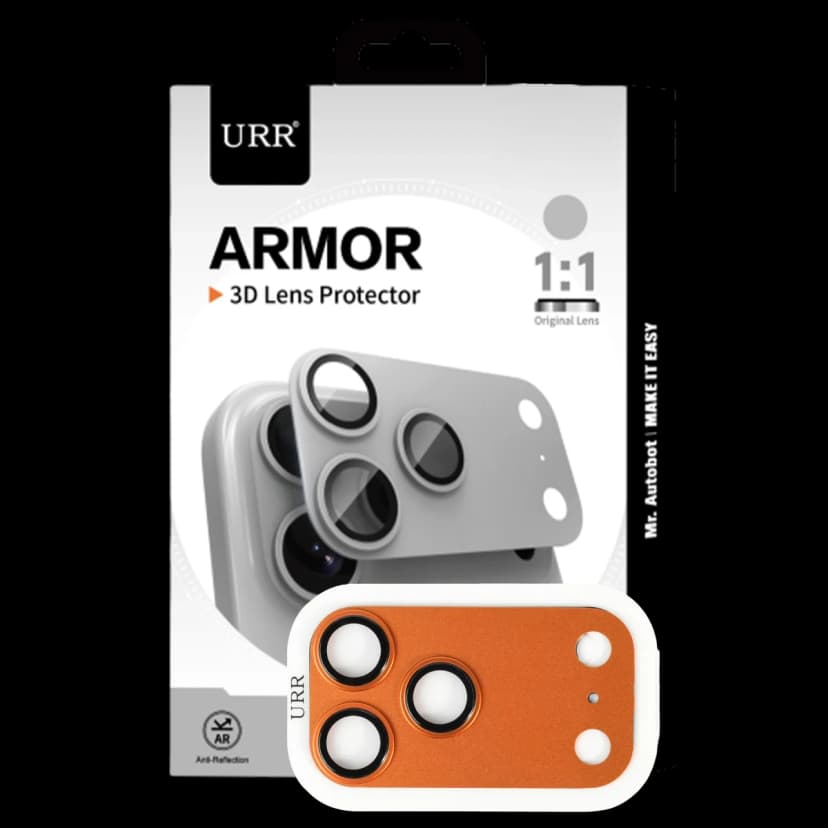 URR Apple iPhone 17 Pro Max Armor 3D Kamera Lens Koruyucu