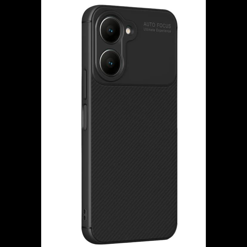 Newface Vivo Y18 Kılıf Auto Focus Karbon Kapak