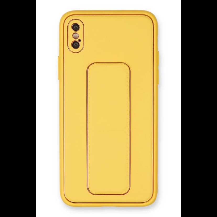 Newface Apple iPhone XS Max Kılıf Coco Deri Standlı Kapak