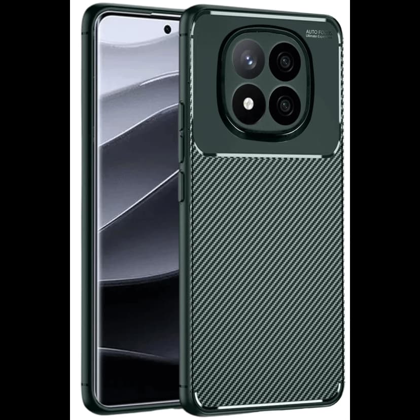 Newface Xiaomi Redmi Note 14 Pro 5G Kılıf Auto Focus Karbon Kapak