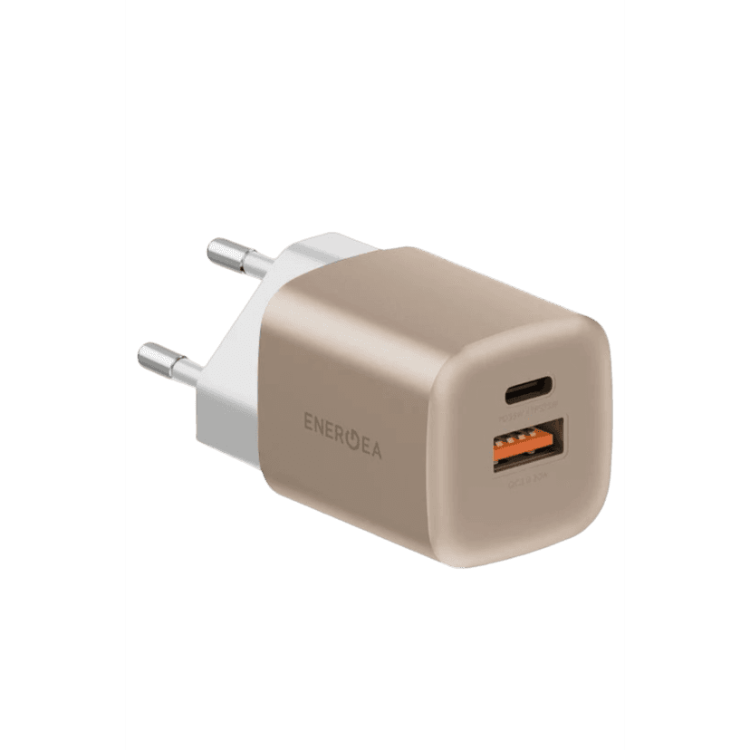 Energea AmpCharge GaN35 35W Type-C ve 30W USB 3.0 Çıkışlı Hızlı Şarj Aleti