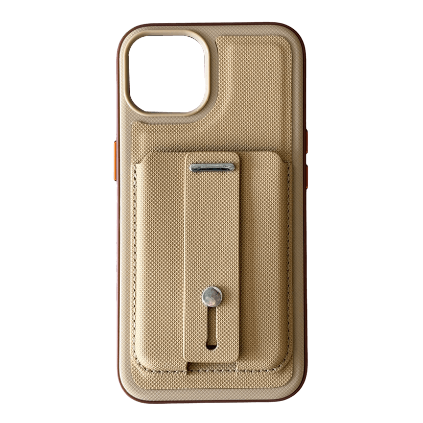 Newface Apple iPhone 14 Latte Kartvizitli Magsafe Kapak