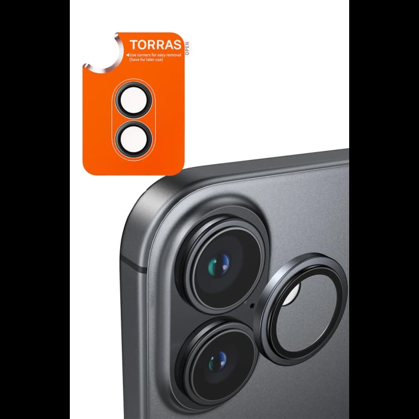 Torras Apple iPhone 17 Lensguard AR Anti Glare Kamera Lens Koruyucu