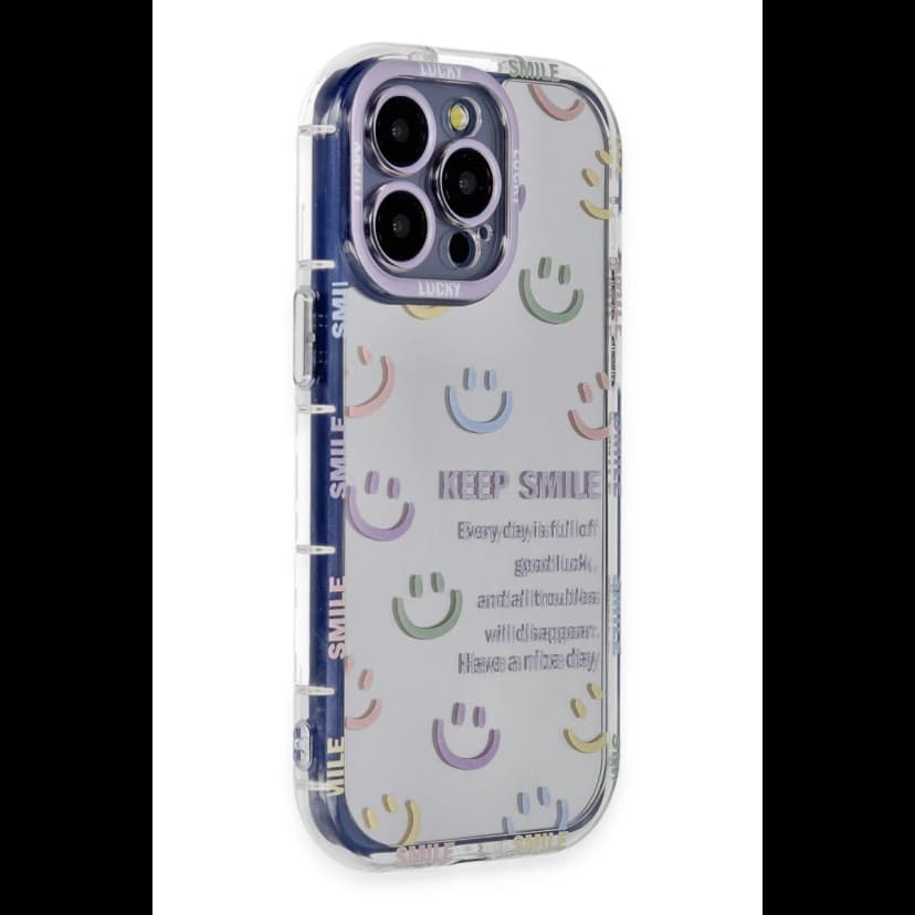 Newface Apple iPhone 15 Pro Max Kılıf Reflexion Desenli Kapak