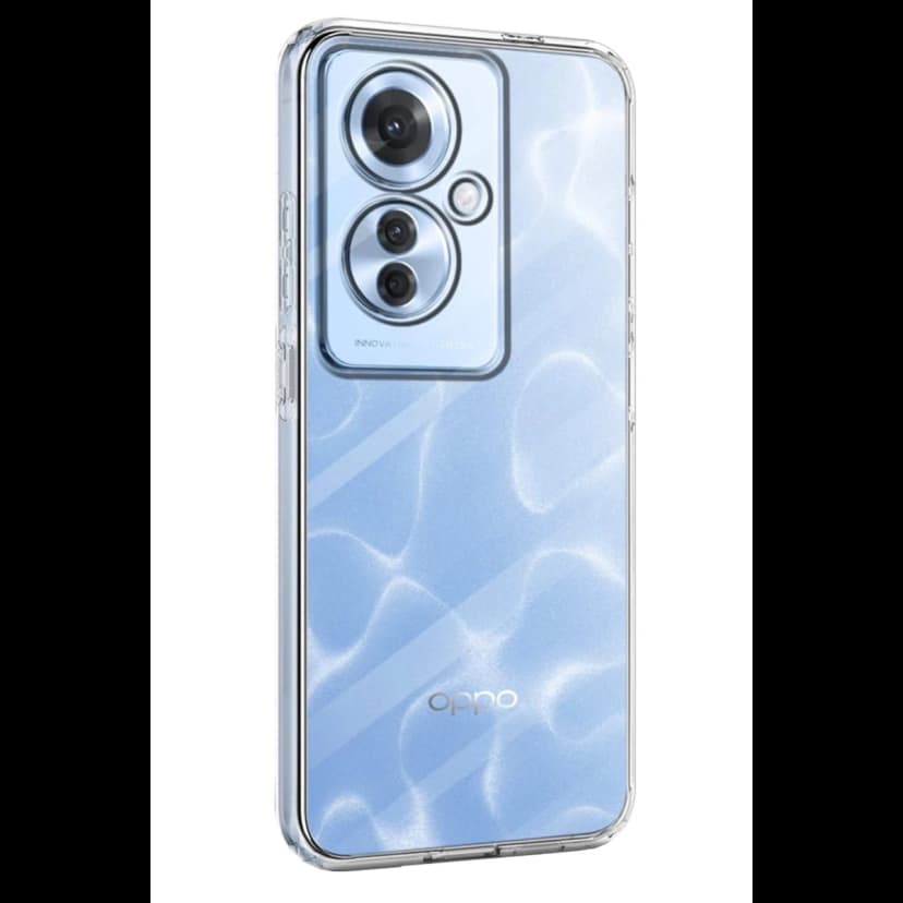 Newface Oppo Reno 11F Kılıf Lüx Şeffaf Silikon