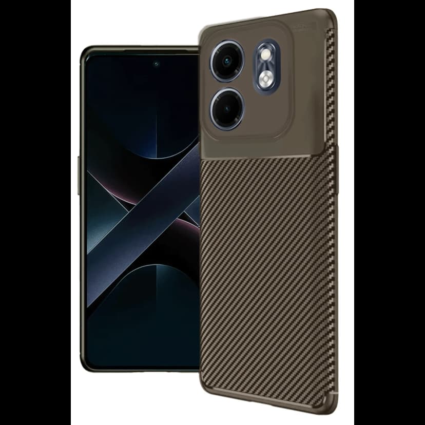 Newface İnfinix Hot 50i 4G Kılıf Auto Focus Karbon Kapak