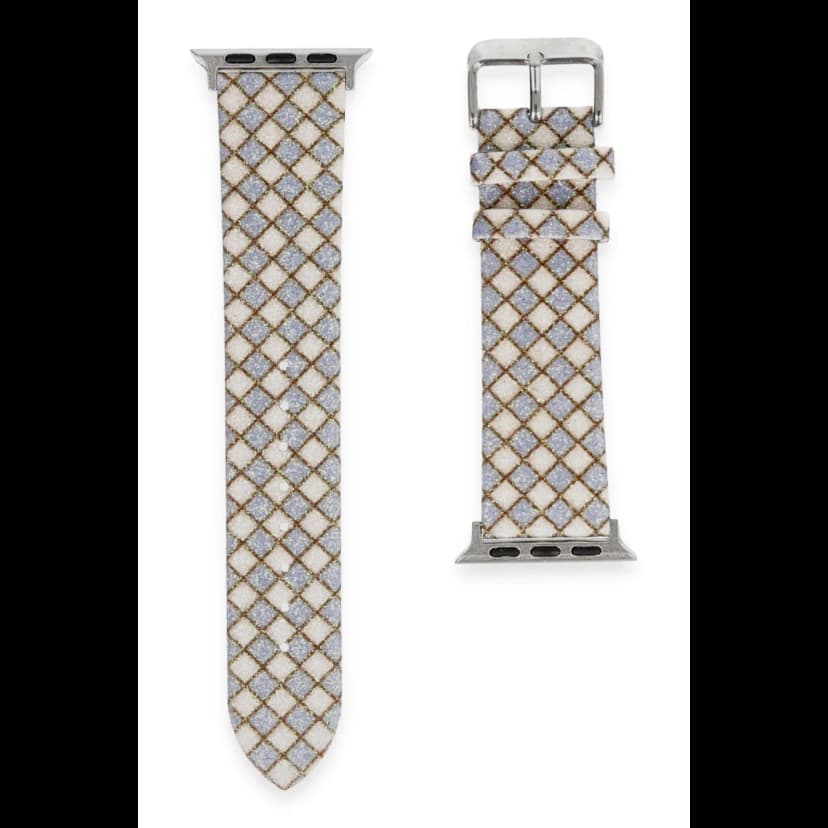 Newface Apple Watch 38mm Karo Motif Kordon