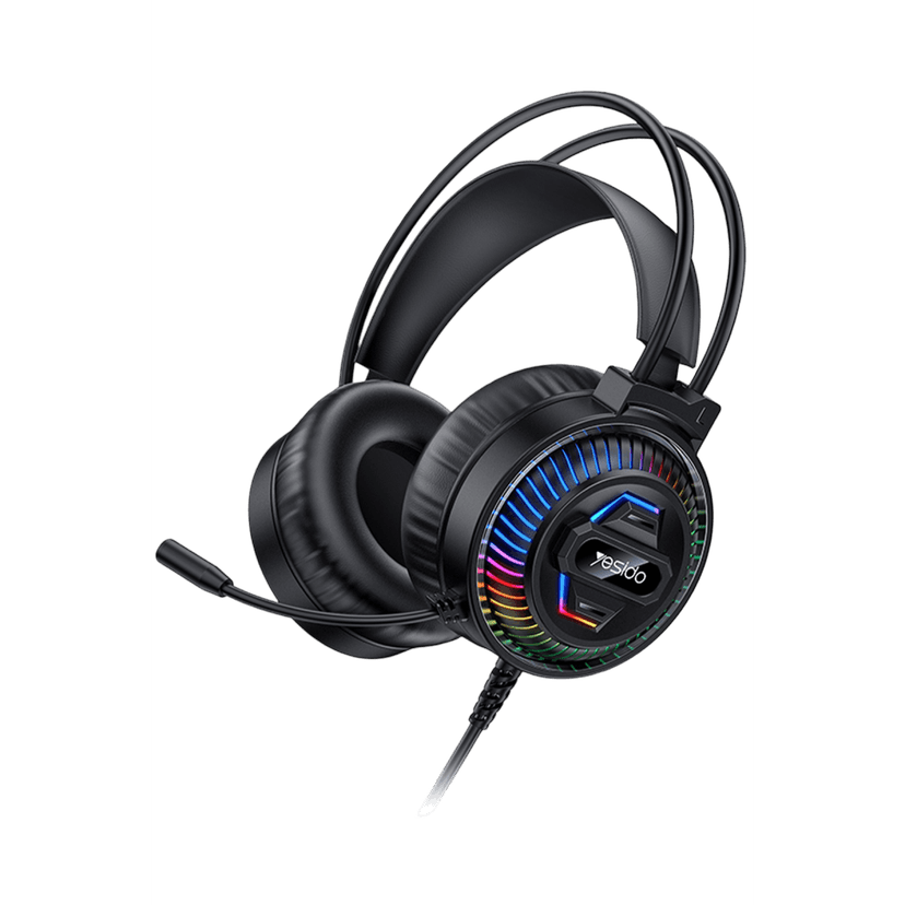Yesido EK06 RGB Işıklı Mikrofonlu Kablolu Oyuncu Kulaklığı