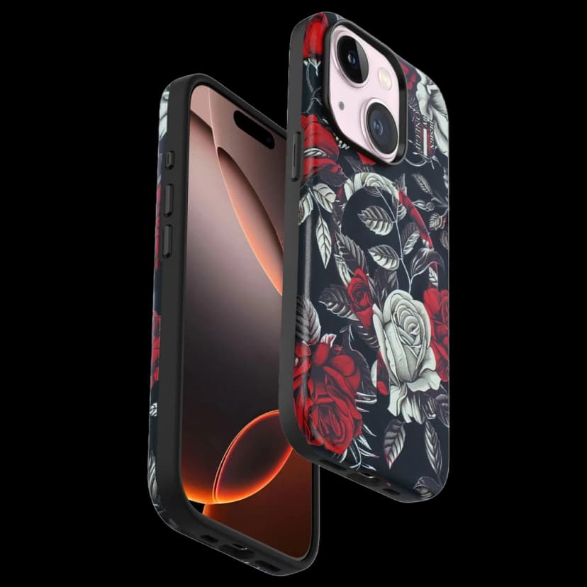 Onegif Apple iPhone 15 Plus Flower Series Magsafe Kapak