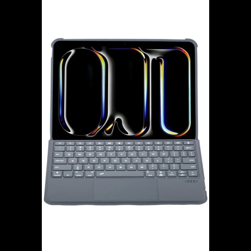 Newface Apple T5504D iPad Pro 11 (2024) Kılıf Palermo Ledli Klavyeli Standlı Tablet Kılıfı