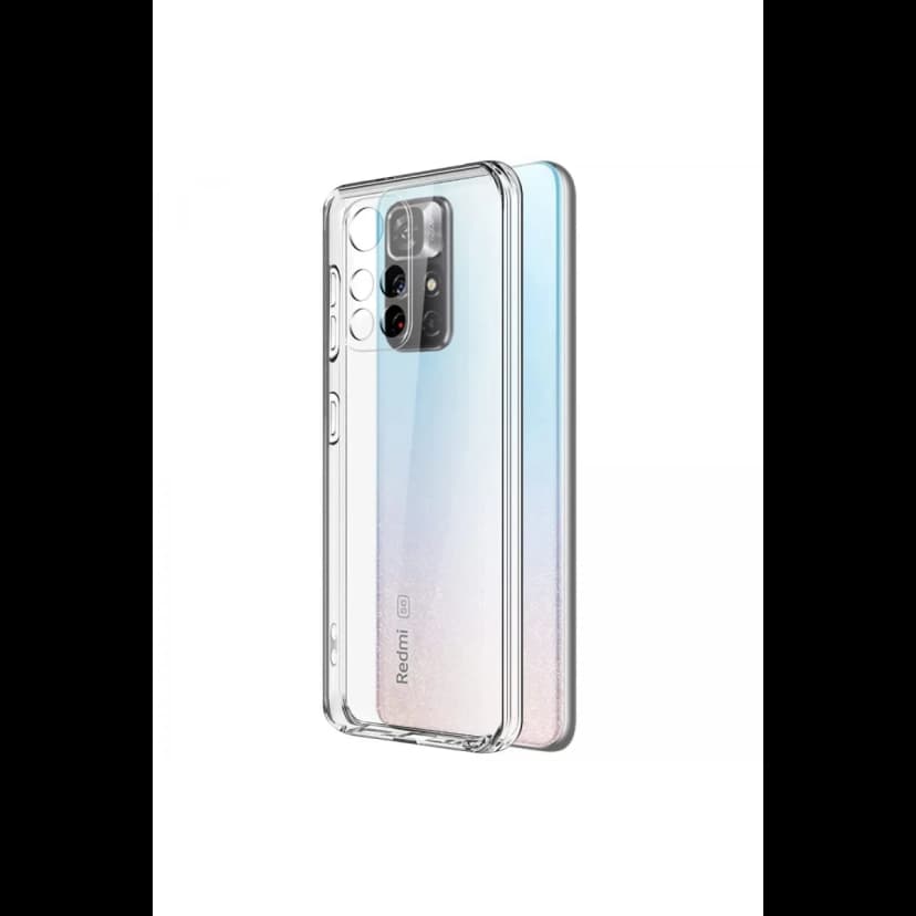Newface Xiaomi Redmi Note 11T Kılıf Lüx Şeffaf Silikon
