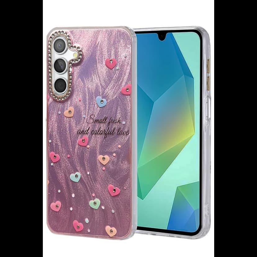 Newface Samsung Galaxy S25 Kılıf Blade Aynalı Desenli Kapak