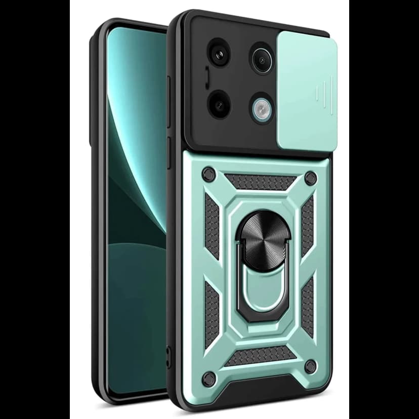Newface Xiaomi Redmi Note 13 Pro 4G Pars Lens Yüzüklü Silikon