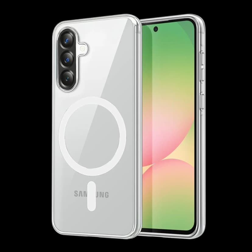 Newface Samsung Galaxy A57 5G Combo Sert Şeffaf Magsafe Kapak