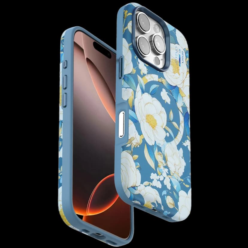 Onegif Apple iPhone 16 Pro Max Flower Series Magsafe Kapak