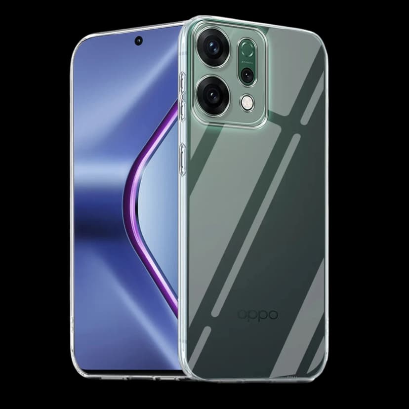 Newface Oppo Reno 14 Kılıf Lüx Şeffaf Silikon