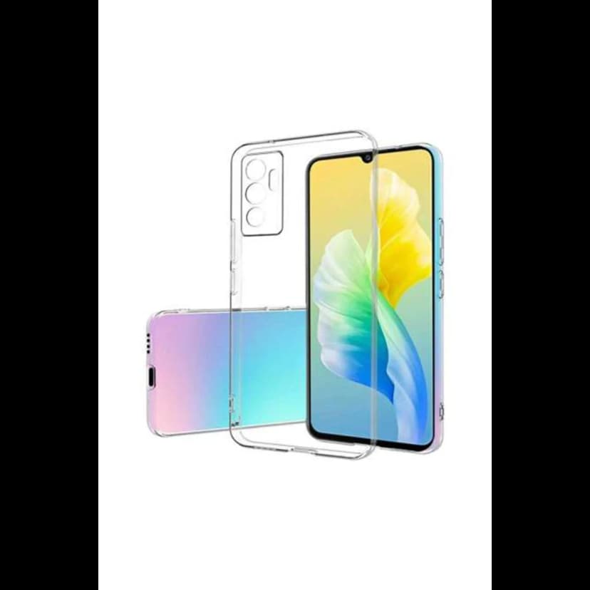 Newface Vivo V23 5G Kılıf Lüx Şeffaf Silikon