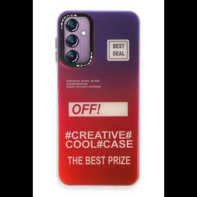 Newface Samsung Galaxy A24 4G Kılıf Estoril Desenli Kapak