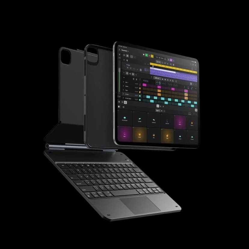 ESR Apple iPad Pro 12.9 (2022) Rebound Manyetik Klavyeli 360 Tablet Kılıfı