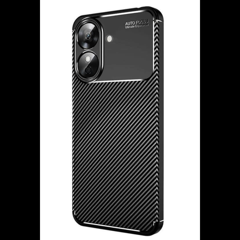 Newface Realme Note 60 Kılıf Auto Focus Karbon Kapak