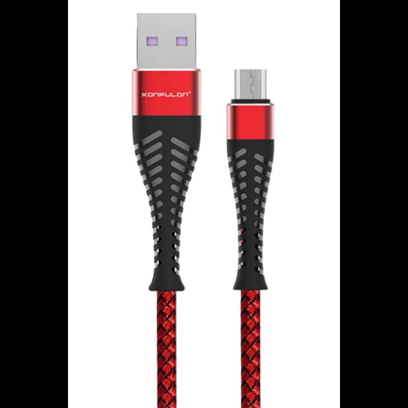 Konfulon S61 Micro USB Kablo 1.2M 2.1A