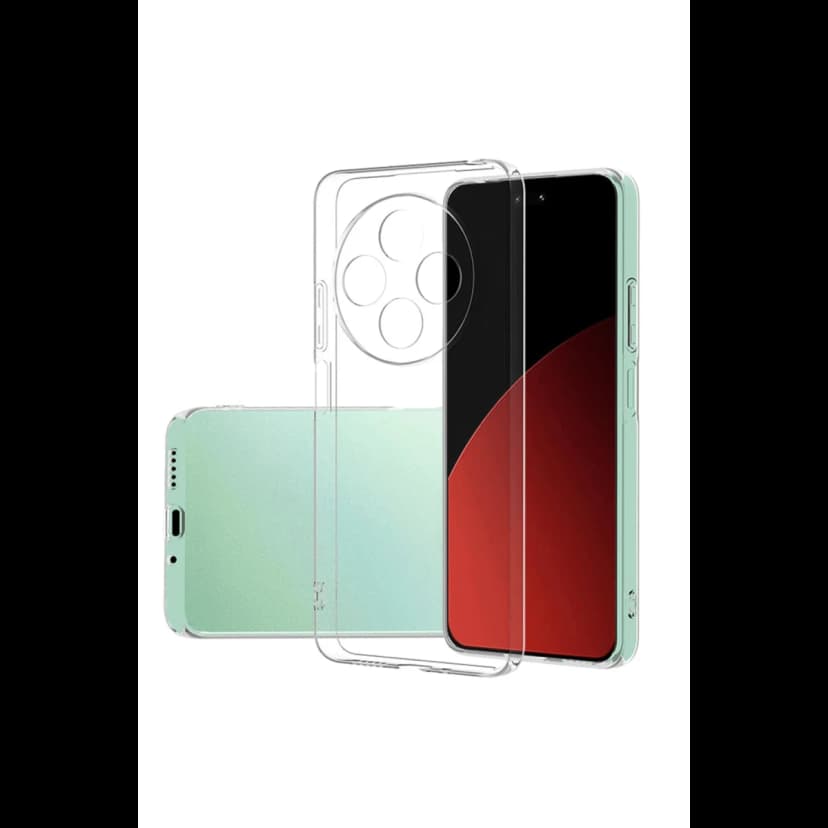 Newface Xiaomi Redmi 14C Kılıf Lüx Şeffaf Silikon