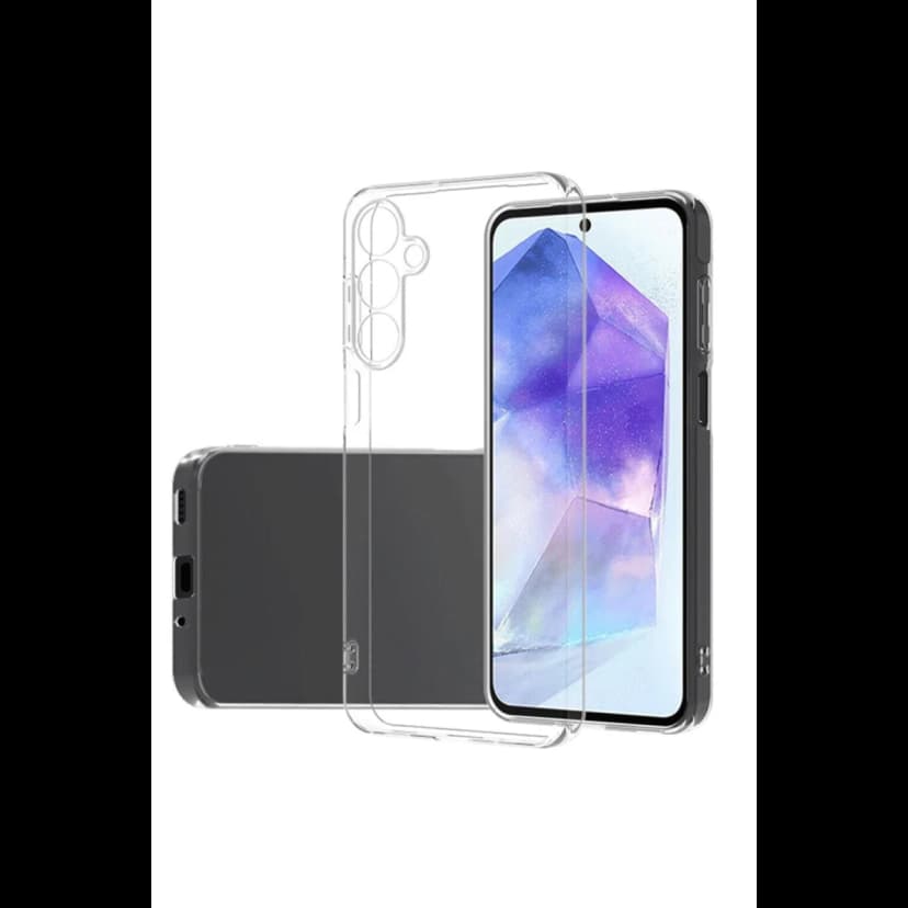 Newface Samsung Galaxy A16 5G Kılıf Lüx Şeffaf Silikon