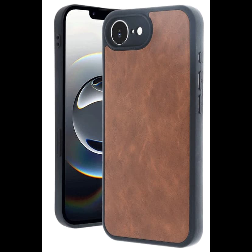 Newface Apple iPhone 16E Kılıf Aras Deri Kapak