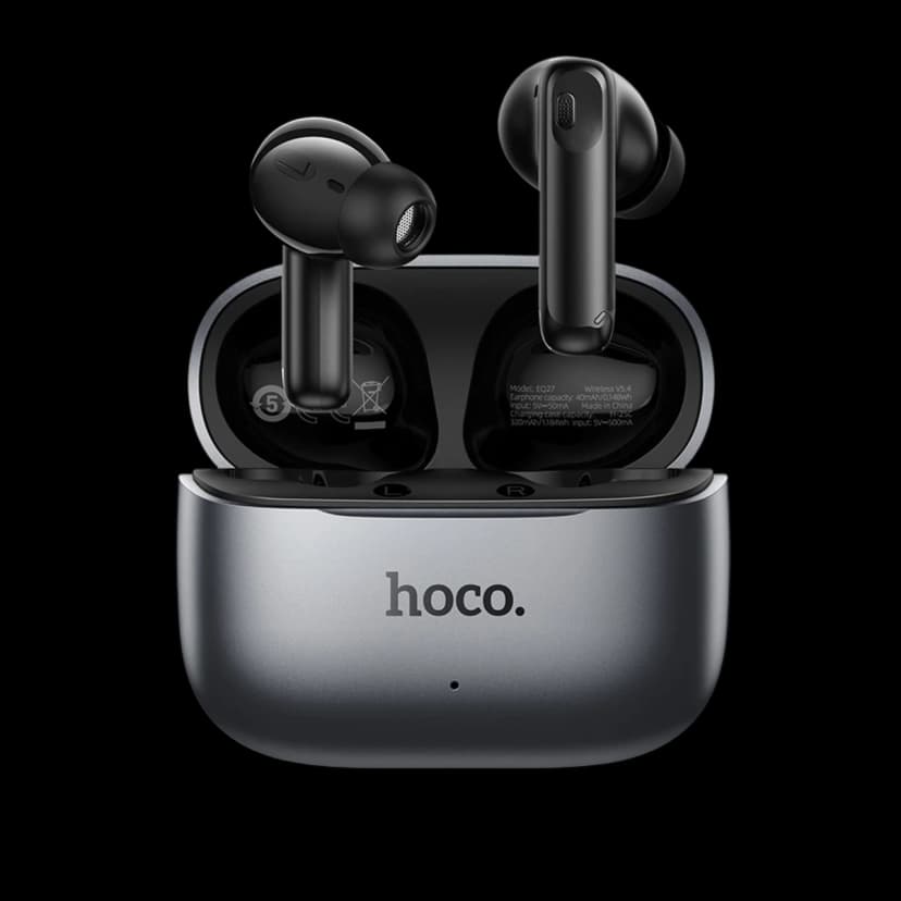 Hoco. EQ27 Fun Aktif Gürültü Engelleyici Özellikli Yapay Zeka Destekli Bluetooth 5.4 Kablosuz TWS Kulaklık