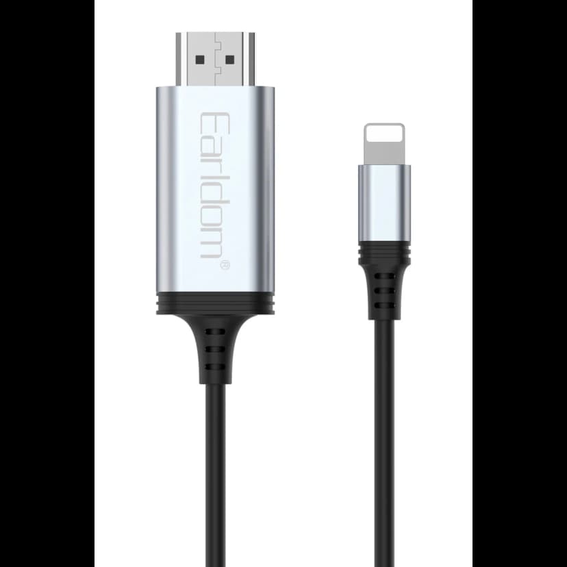 Earldom W35 2K 2M Tak Çalıştır Lightning to HDMI Dönüştürücü