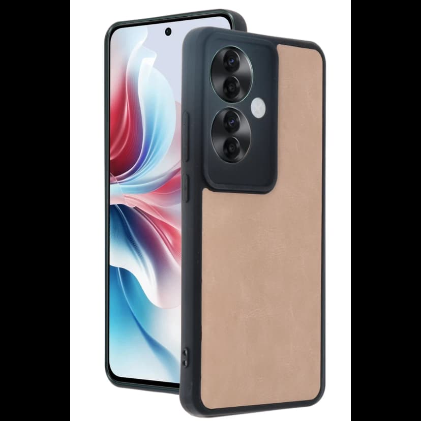 Newface Oppo Reno 11F Kılıf Aras Deri Kapak