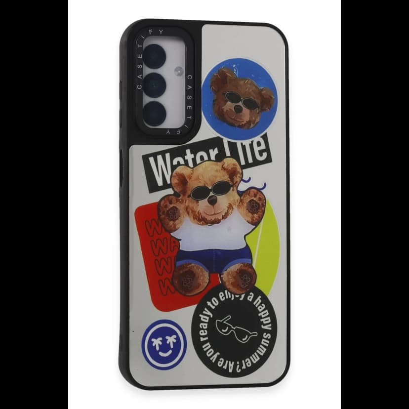 Newface Samsung Galaxy M14 5G Kılıf Mirror Desenli Kapak