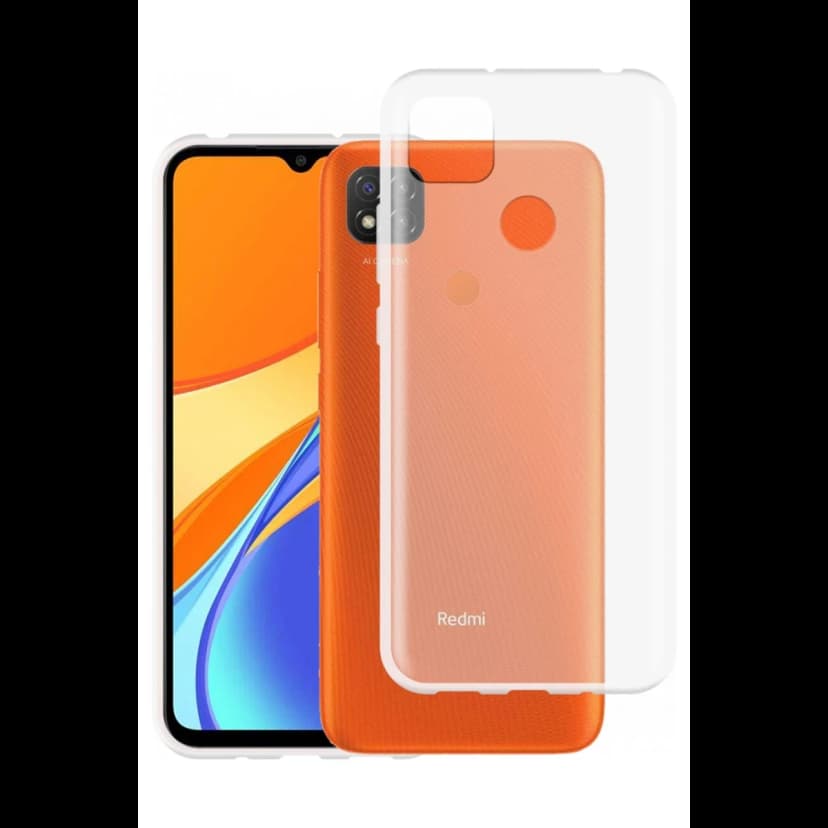 Newface Xiaomi Redmi 9C Kılıf Lüx Şeffaf Silikon