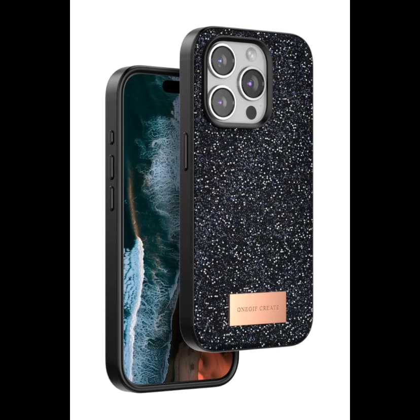 Onegif Apple iPhone 14 Pro Bright Simli Kapak
