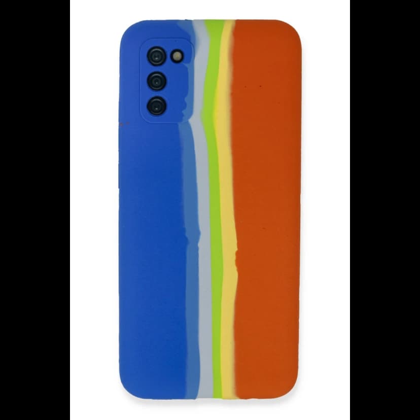 Newface Samsung Galaxy A03S Kılıf Ebruli Lansman Silikon