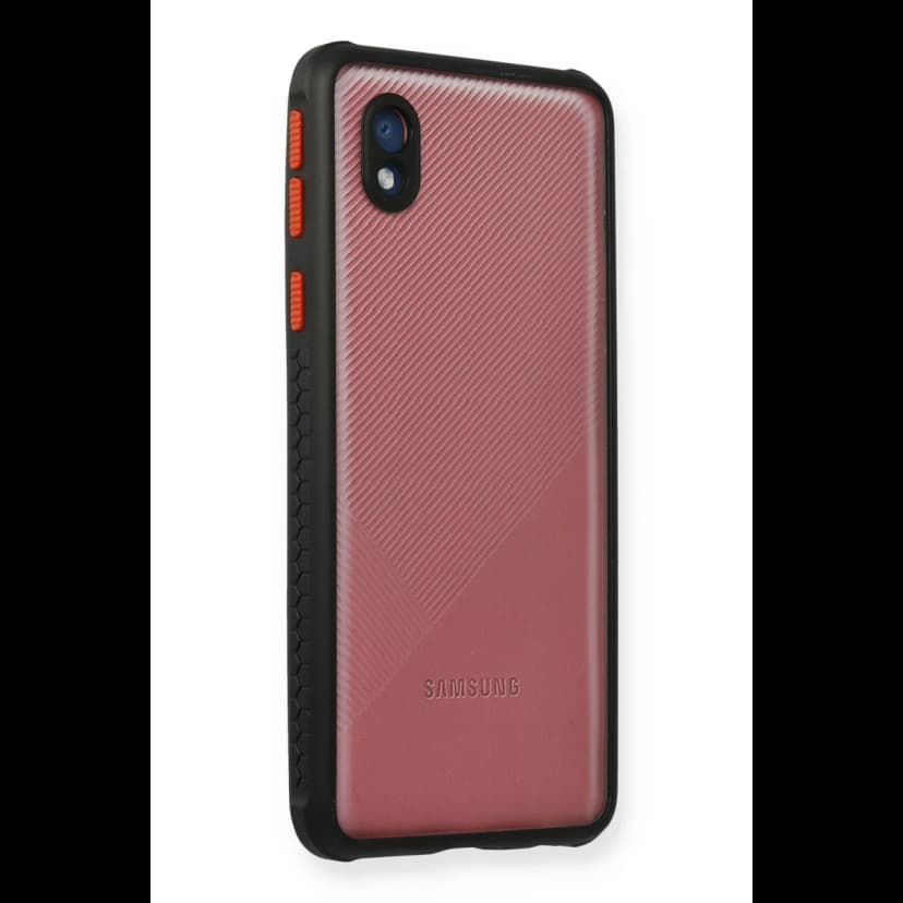 Newface Samsung Galaxy A01 Core Kılıf Miami Şeffaf Silikon