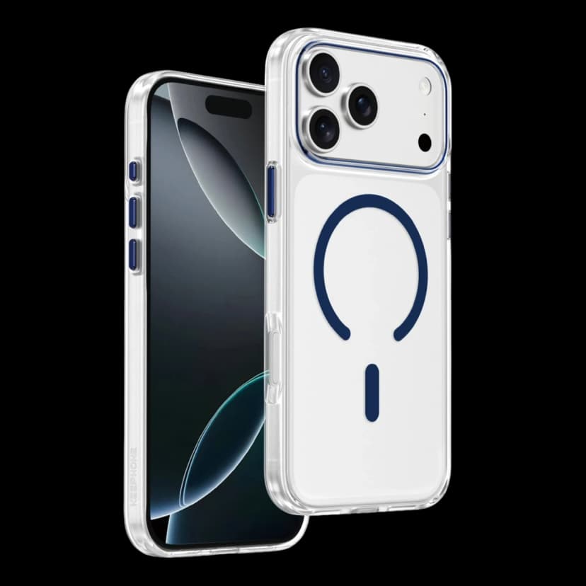 Keephone Apple iPhone 17 Pro/18 Pro Aurora Şeffaf Magsafe Kılıf