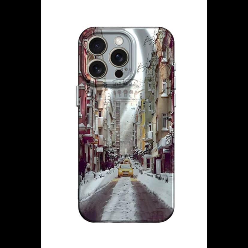 Newface Apple iPhone 14 Pro Kılıf Crew Desenli Kapak