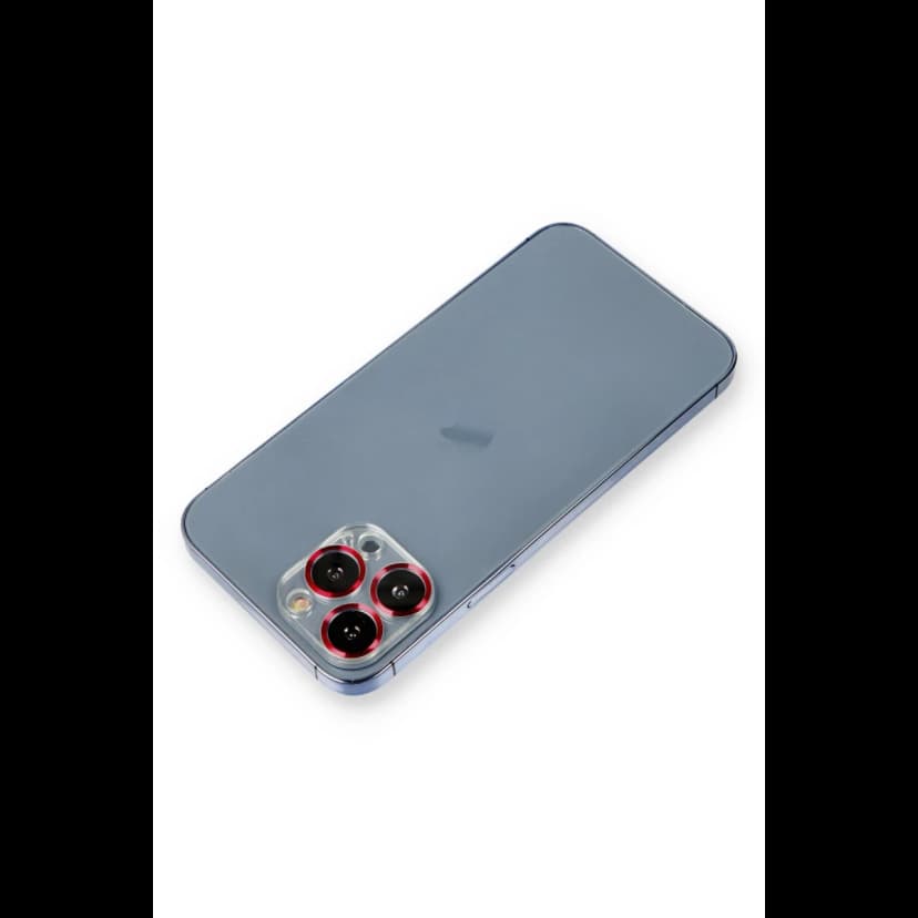 Newface Apple iPhone 12 Pro Max Metal Kamera Lens Koruma Cam