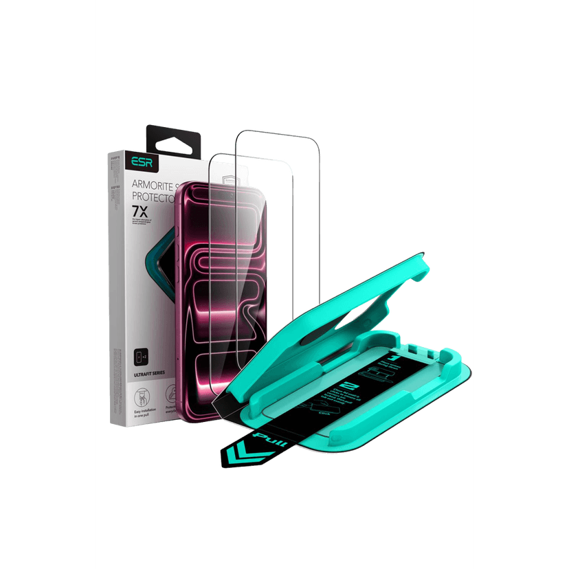 ESR Apple iPhone 18 Pro Max/17 Pro Max UltraFit Armorite 2 Adet Cam Ekran Koruyucu