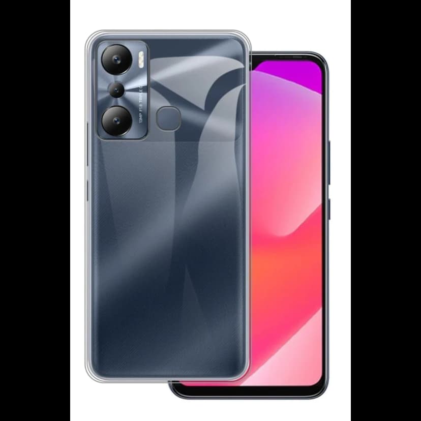 Newface İnfinix Hot 20i Kılıf Lüx Şeffaf Silikon
