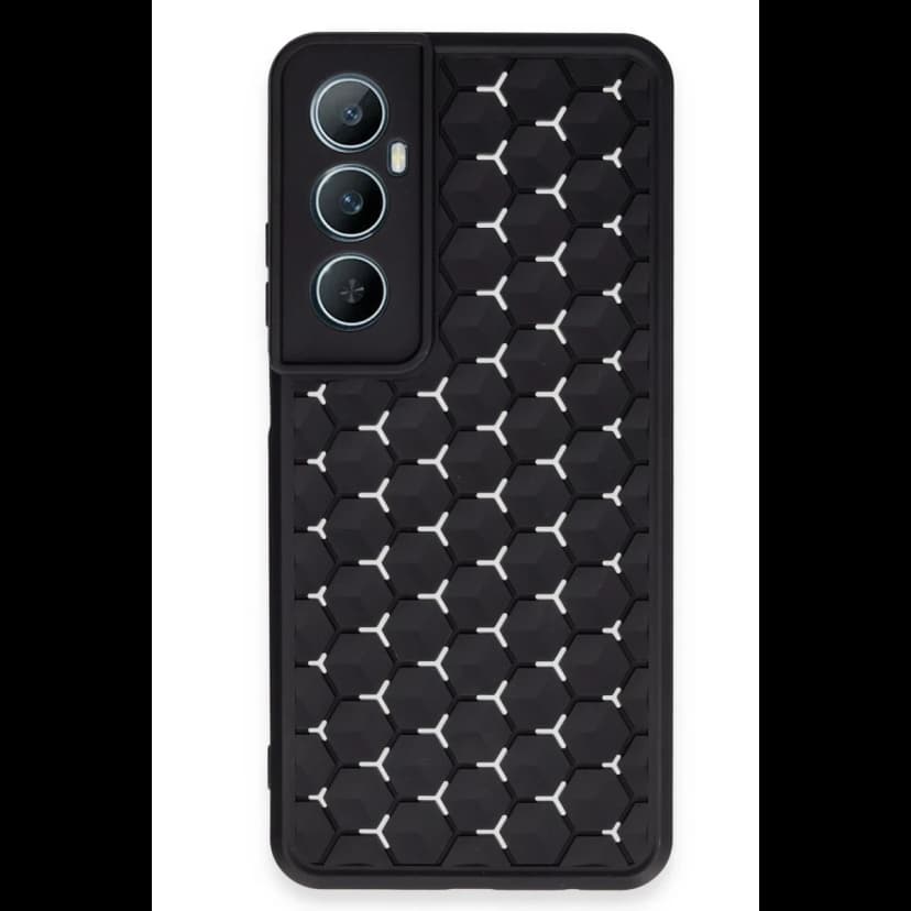Newface Realme C65 Kılıf Petek Silikon Kapak
