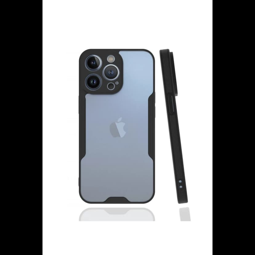 Newface Apple iPhone 13 Pro Kılıf Platin Silikon