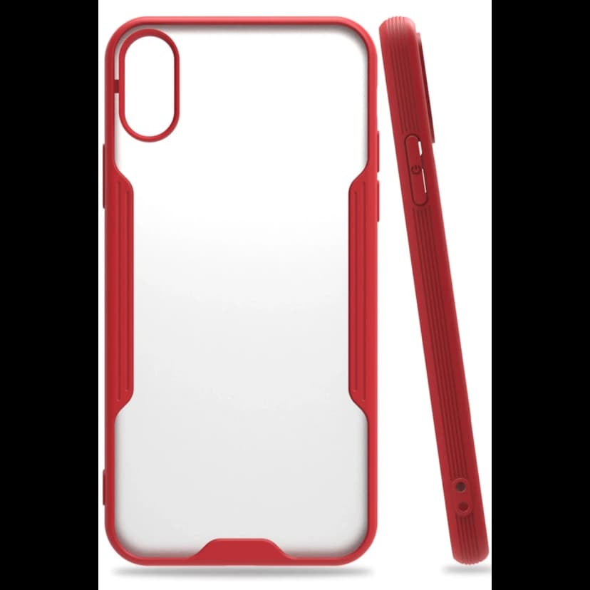 Newface Apple iPhone X Kılıf Platin Silikon